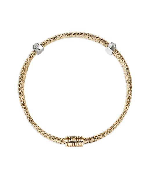John Hardy Green 14Kt Icon Link Gelbgoldarmband Mit Diamanten