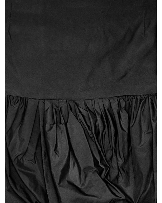 ROTATE BIRGER CHRISTENSEN Black Balloon Mini Skirt