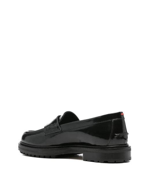 Aeyde Black Leon Loafers