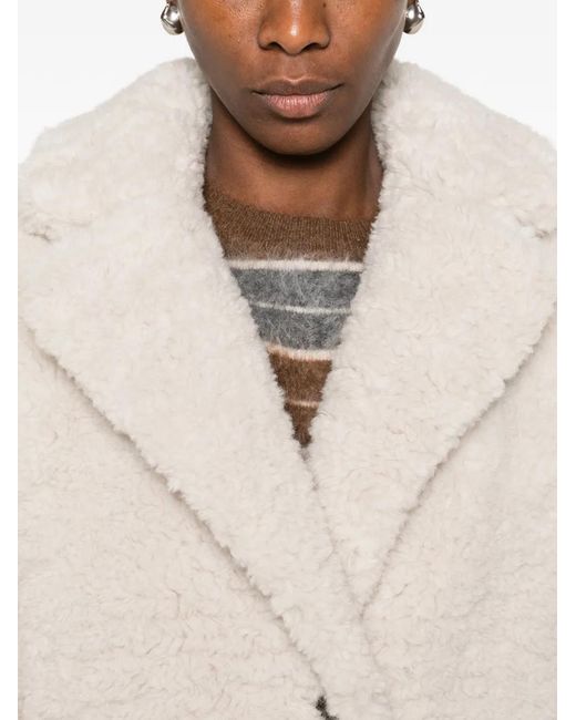 Marc O' Polo White Button Coat