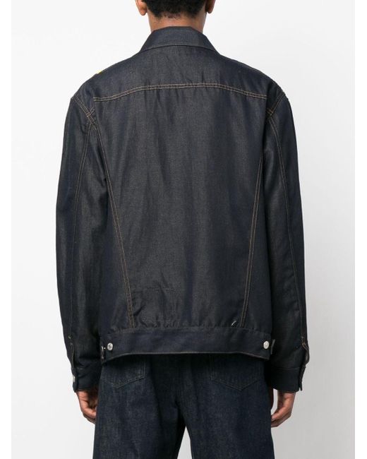 Comme des Garçons Black Pop-art Print Button-up Jacket for men