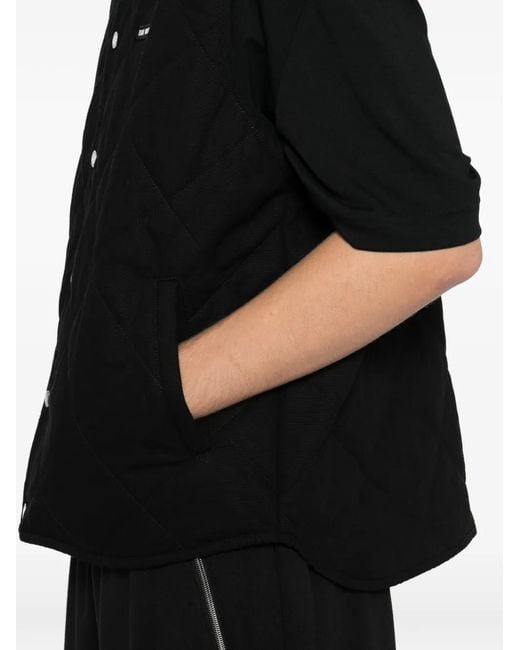 TEAM WANG design Black The Original 1 Quilted Gilet