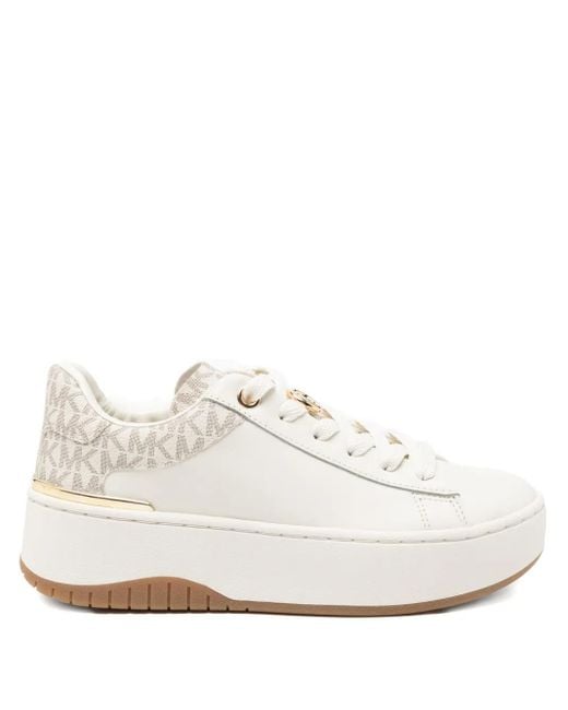 Zapatillas Dottie con logo Michael Kors de color White