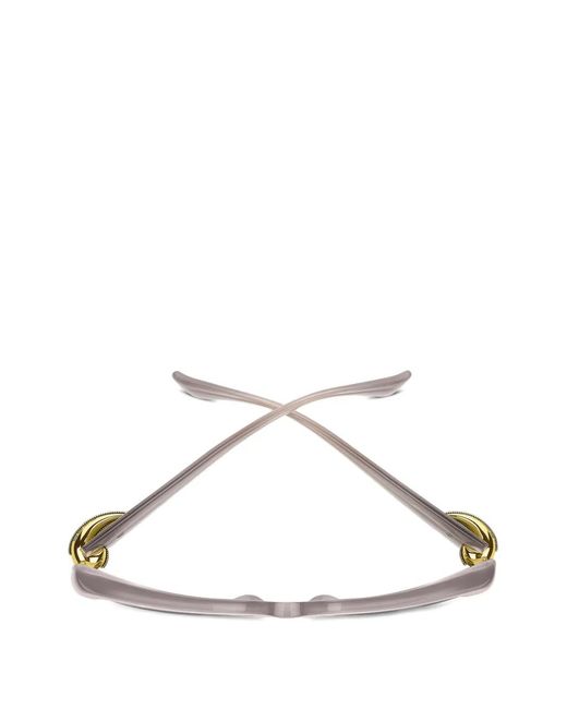 Etro Gray Square-Frame Sunglasses