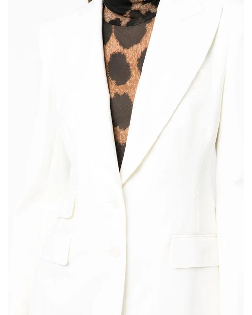 Dolce & Gabbana White Giacca Monopetto Turlington