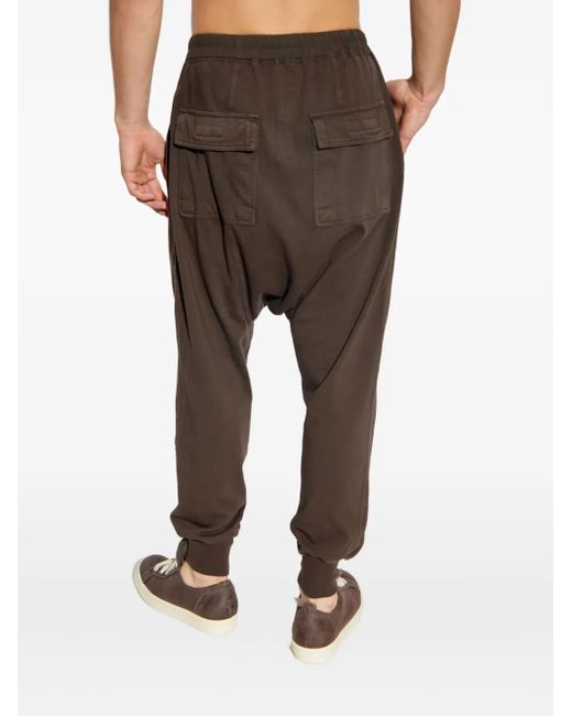 Rick Owens Broek Met Trekkoord En Cuffs in het Brown voor heren