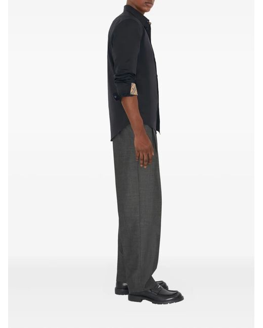 Burberry Blue Shirt Clothing for men