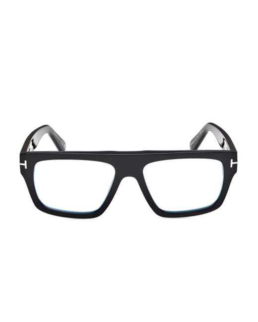 Tom Ford Brown Square-Frame Glasses