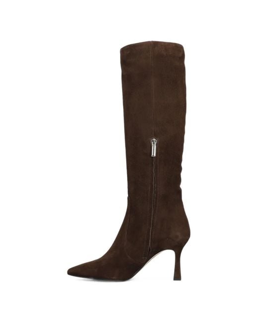 The Seller Brown Pointed-Toe Knee-High Boots