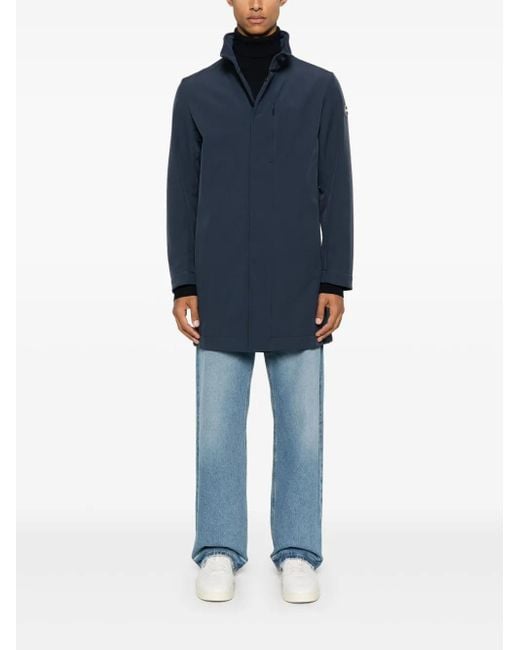 Fay Blue Wool Turtleneck Sweater for men
