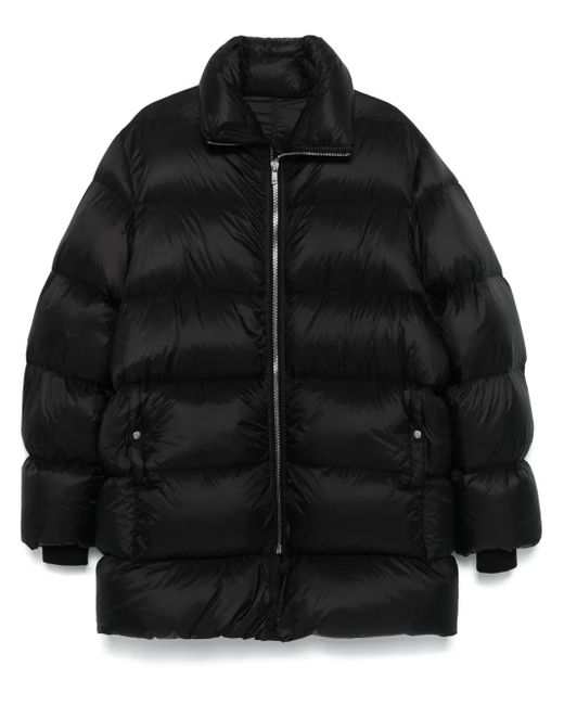 Rick Owens Black Turtle Raincoat for men