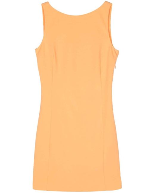 Patrizia Pepe Orange Chain-link Mini Dress