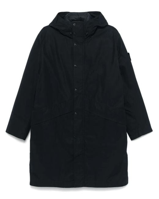 Stone Island Blue Ghost Coat for men