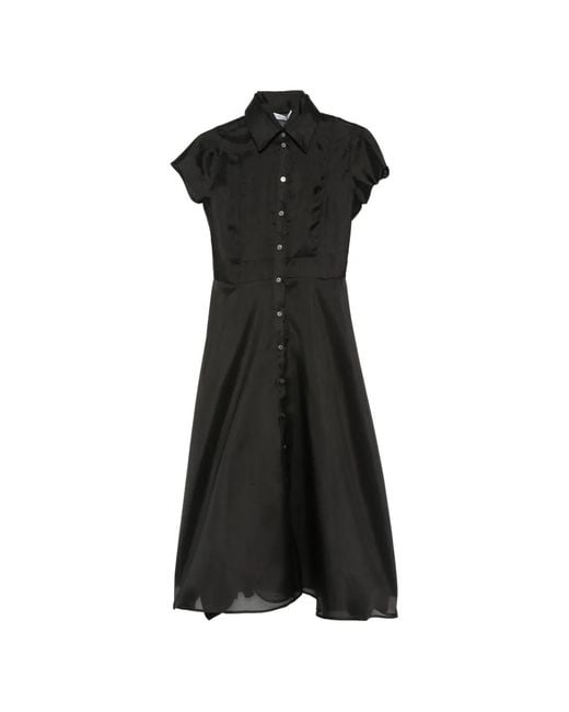 Viktor & Rolf Black Multi-Layer Midi Dress
