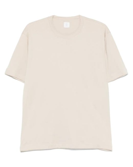 Eleventy Natural Layer-Detailed T-Shirt for men