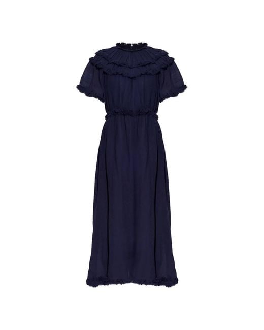 Robe Ayan À Franges Ulla Johnson en coloris Blue