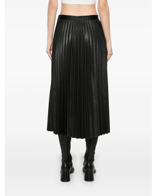 JNBY Black Pleated Skirt