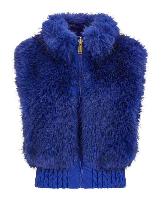 Goldbergh Blue Dahlia Reversible Gilet