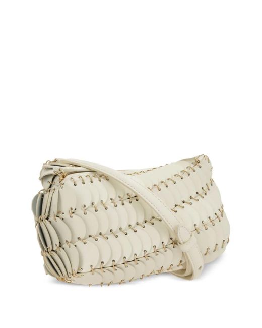 Sac Fourre-tout Vintage Paco Rabanne En Cuir Ivoire - Taille Extra-large, Style Années 90
