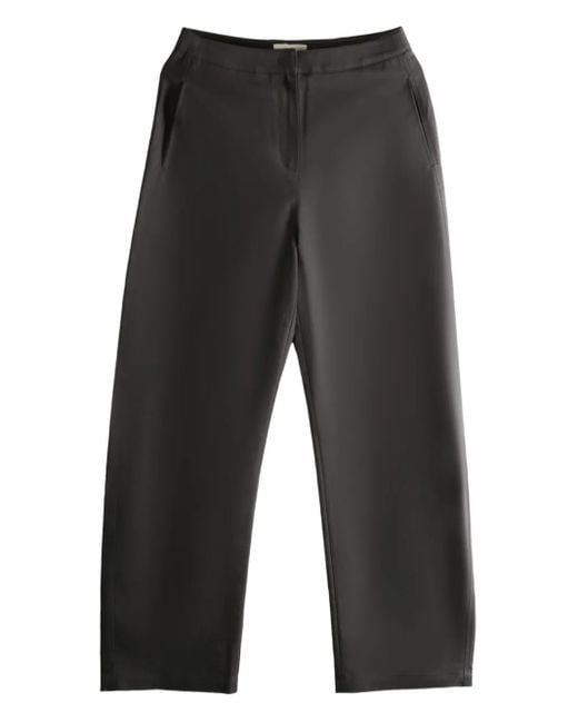 Amomento Gray Cotton Trousers