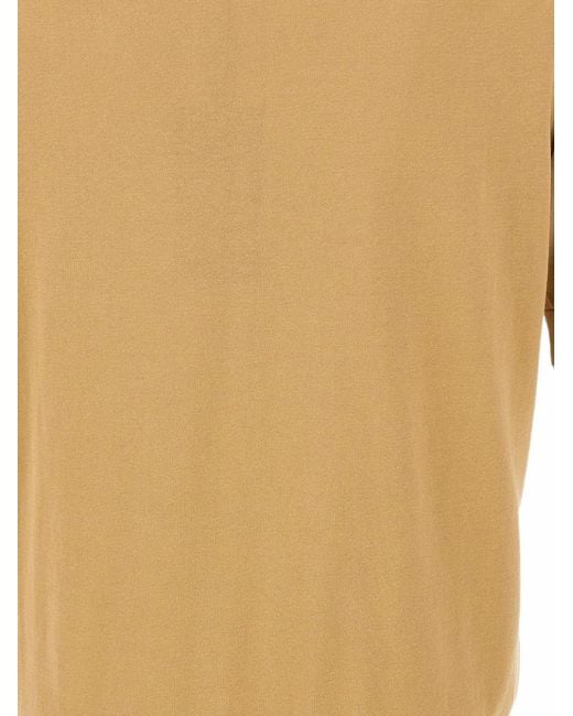 FILIPPO DE LAURENTIIS Natural Cotton T-Shirt for men