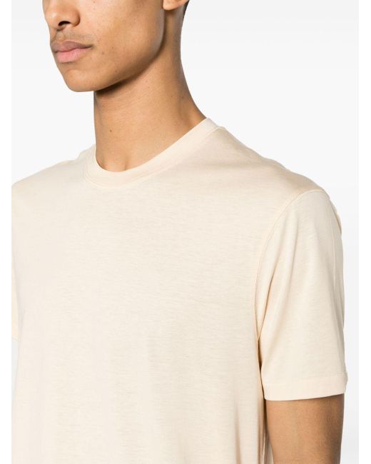 T-shirt à col rond Tom Ford pour homme en coloris Natural