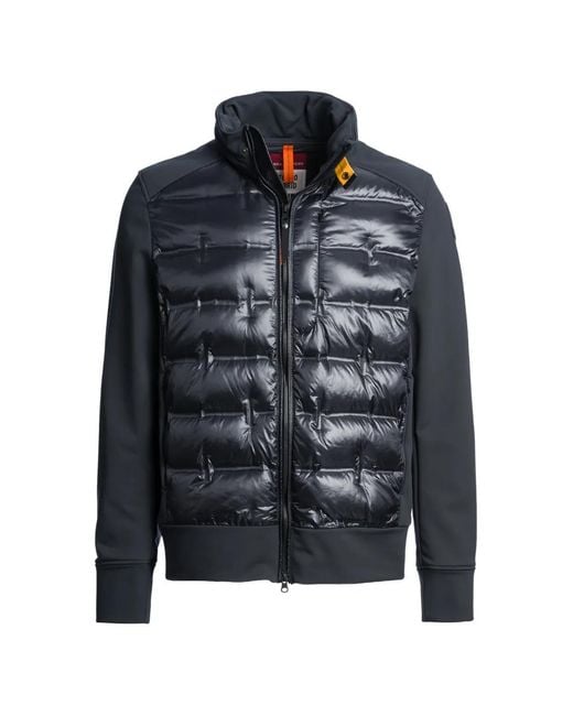 Parajumpers Blue Zip-Up Padded Jacket for men
