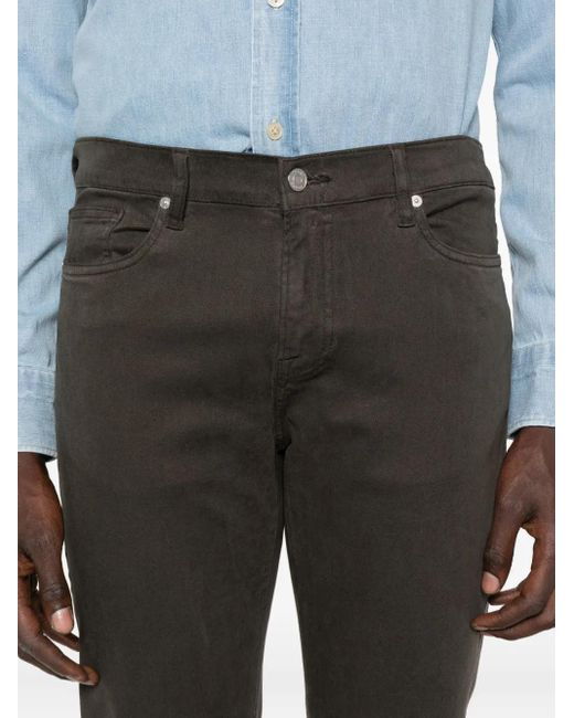 Jean Slim À Taille Mi-Haute FRAME pour homme en coloris Gray