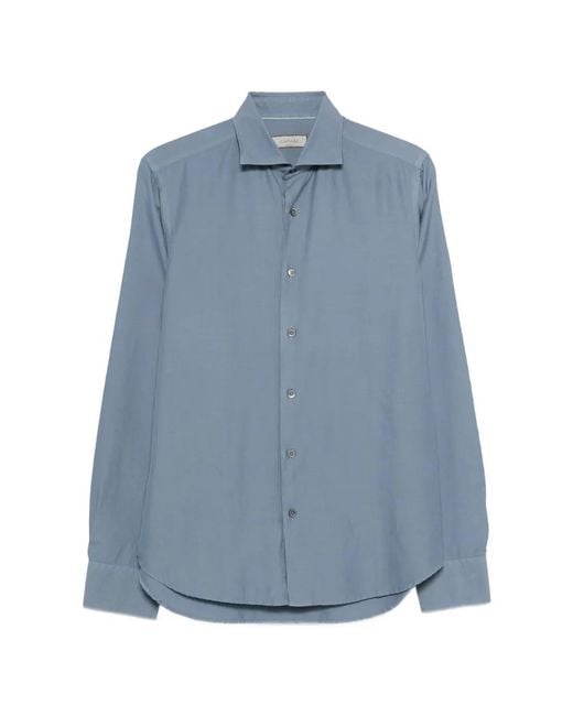 Canali Overhemd in het Blue voor heren