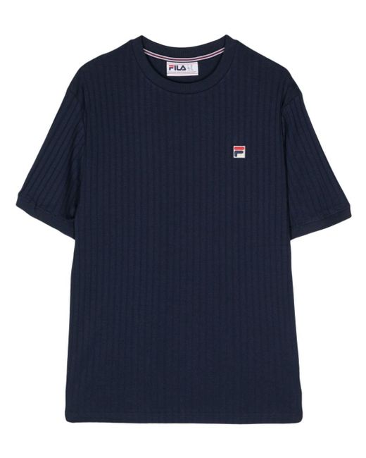 Fila Blue Easton Fine-ribbed T-shirt for men