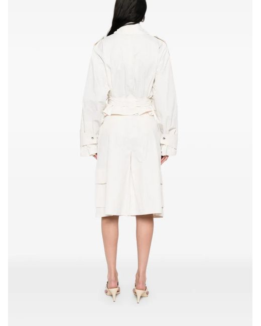 IRO White Zynia Tie Waist Jacket