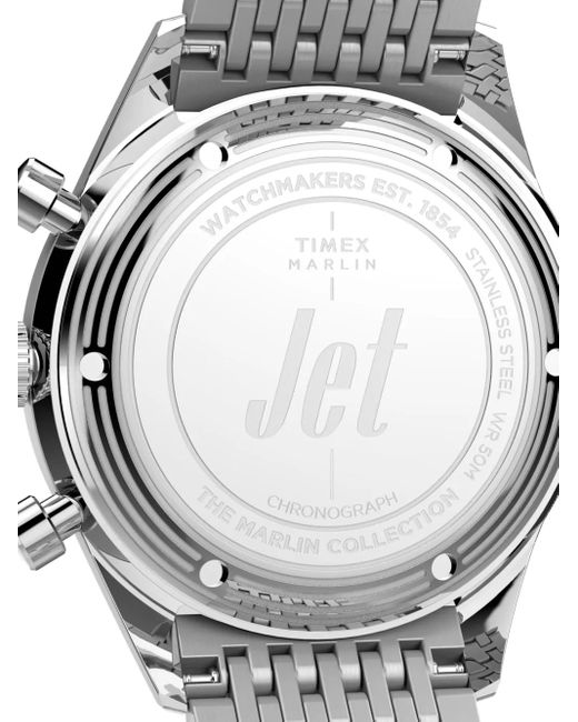 Timex White Marlin Jet Chronograph 40Mm for men