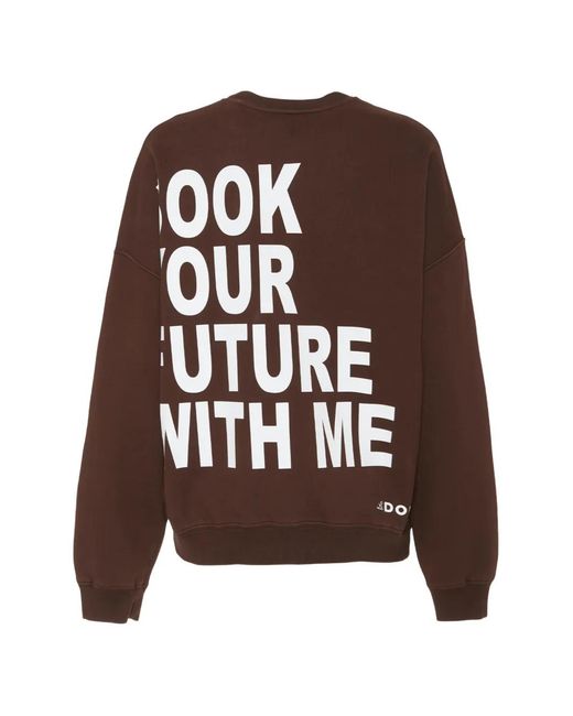 LaDoubleJ Brown Off Court Sweatshirt