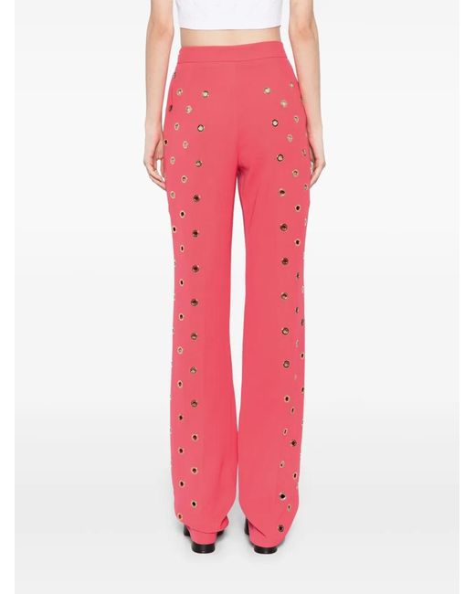 Saiid Kobeisy Metal-Ring Tailored Trousers