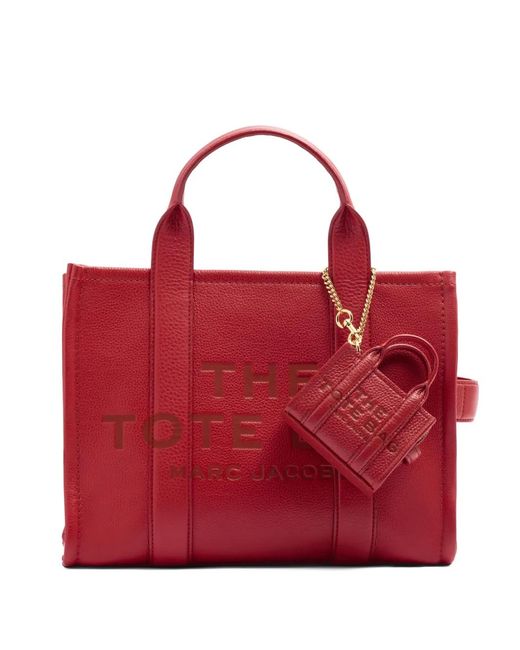 Marc Jacobs Red The Nano Tote Bag Charm