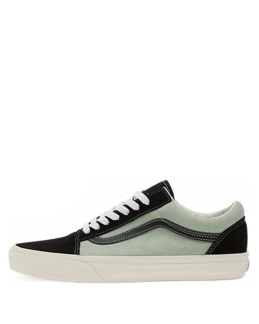 Vans Green Old Skool Lace-Up Sneakers