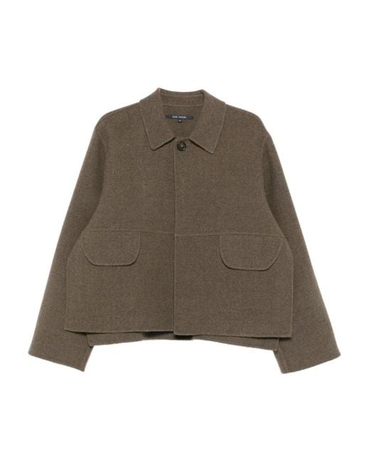 Chaqueta Cox con bolsillo de parche Sofie D'Hoore de color Natural