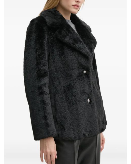 Chaqueta con solapas de muesca Guess de color Black