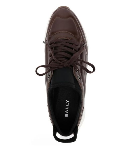 Bally Brown Danyk Low-Top Trainer for men