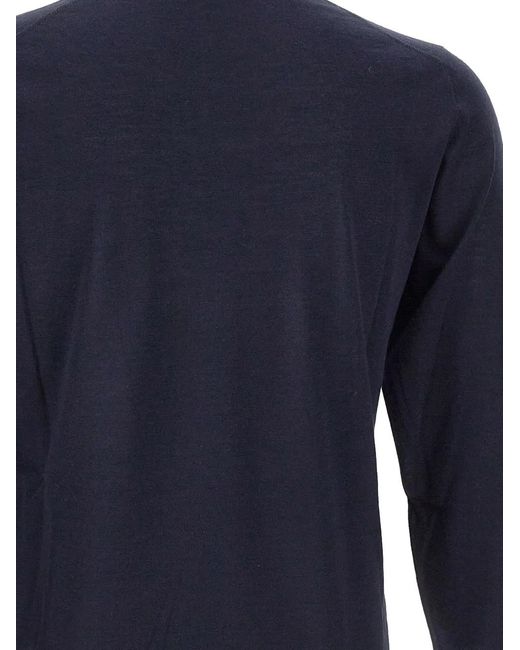 FILIPPO DE LAURENTIIS Blue Pull À Col Roulé for men
