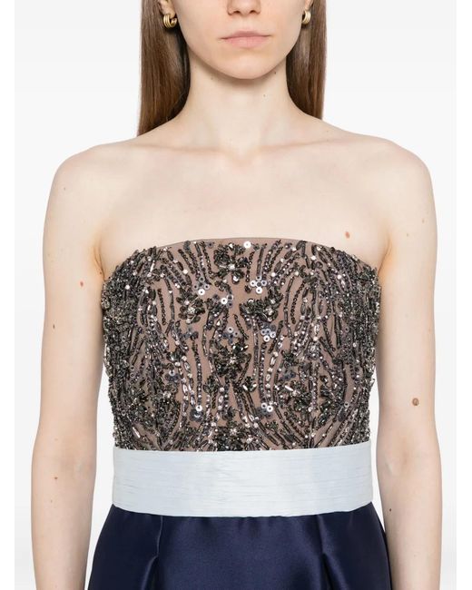 Sachin & Babi Blue Colette Maxi Dress