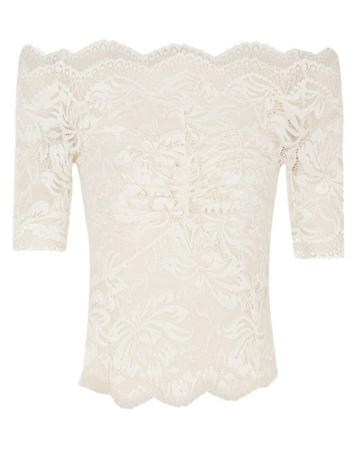 Rabanne Cropped Top in het White
