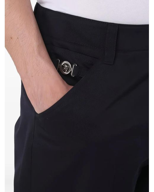 Versace Broek Met Medusa-Patch in het Blue voor heren