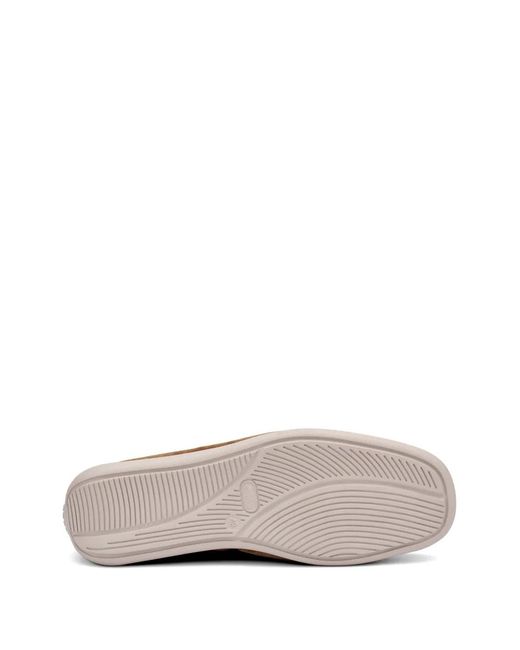 Frau White Mocassins Urban Ease À Bout Carré for men