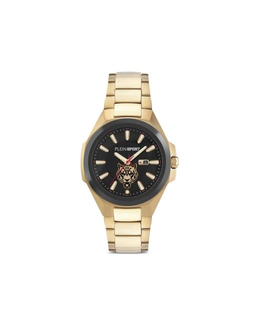 メンズ Philipp Plein Tigermaster 47mm 腕時計 Metallic