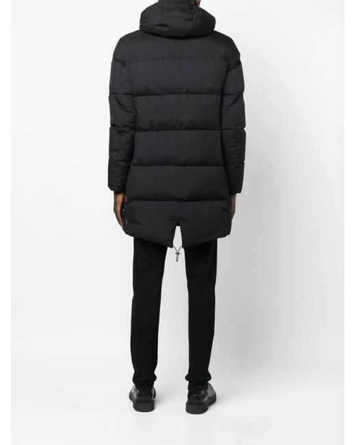 Herno Gewatteerd Donsjack in het Black voor heren