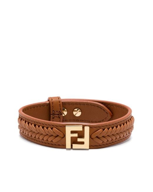 Fendi Brown Forever Bracelet