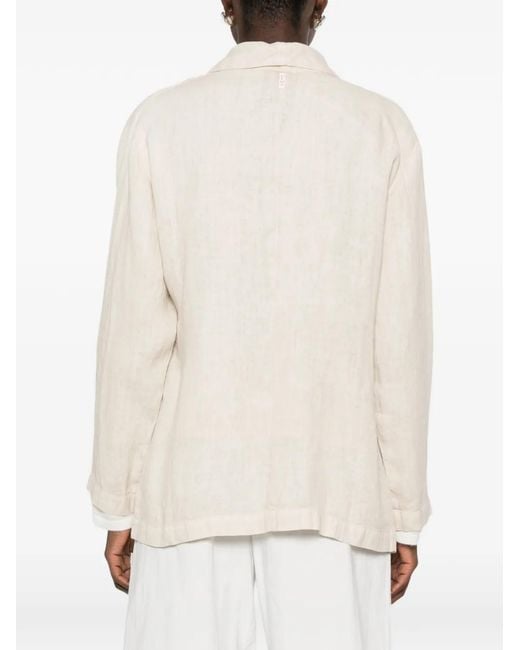 Deha White Open-Front Blazer