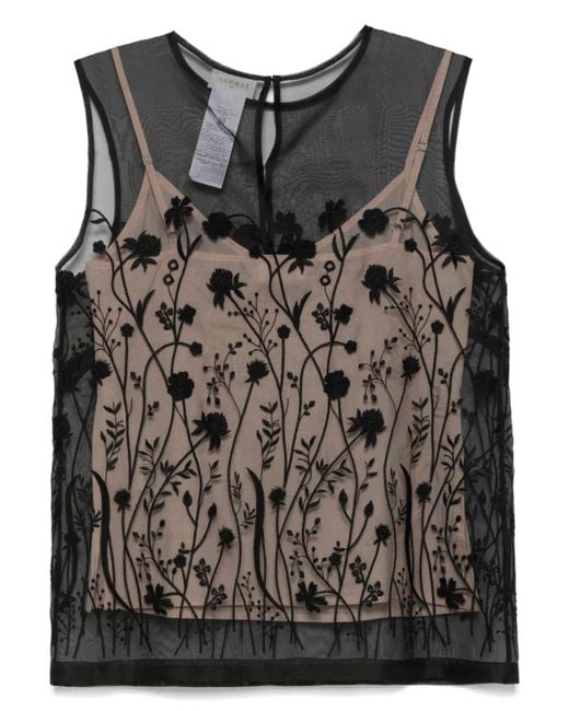 P.A.R.O.S.H. Gray Sorgente Blouse