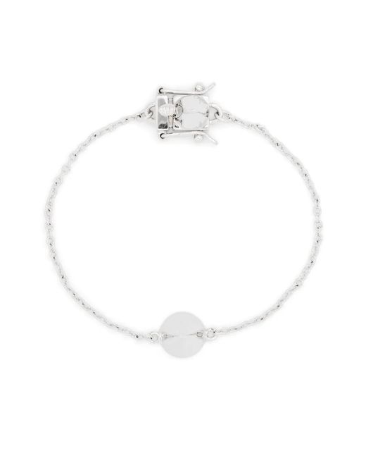 Eddie Borgo White Single Cone Bracelet